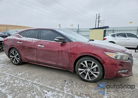 2016 Nissan Maxima 3.5S z USA, uszkodzony, nr VIN 1N4AA6AP7GC901302